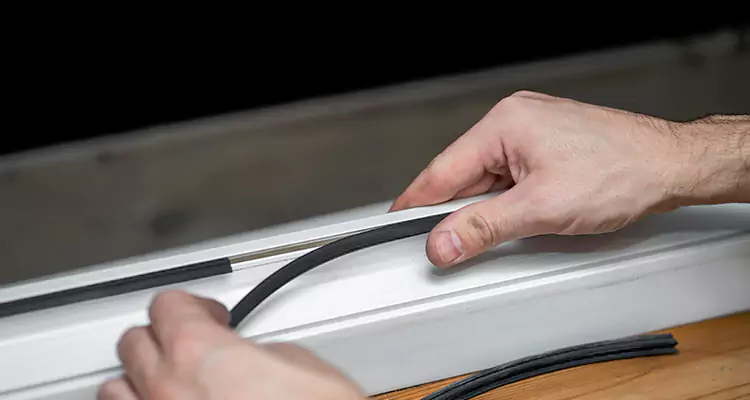 Garage Door Bottom Seal Repair in Midway, FL