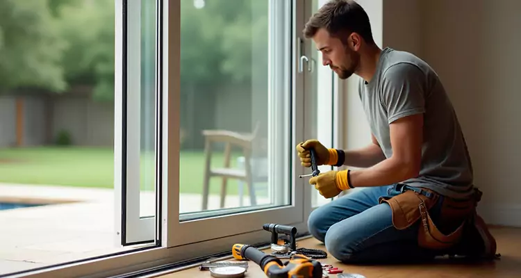 Squeaky Sliding Patio Doors in Midway, FL