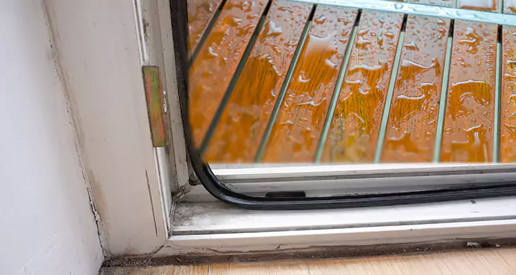 Water Leaking Wooden Patio Doors Repair in Midway, FL