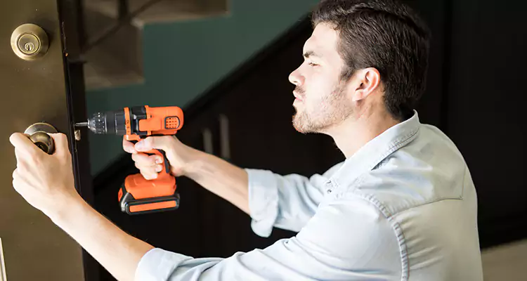 Commercial Steel Security Door Repair in Midway, FL