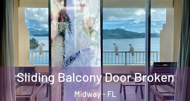  Sliding Balcony Door Broken Midway - FL