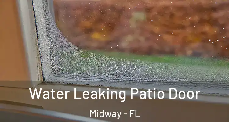  Water Leaking Patio Door Midway - FL